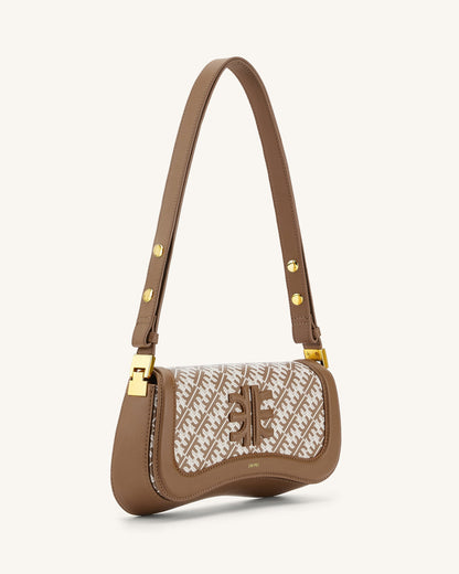 FEI Joy Shoulder Bag - Brown | JW PEI