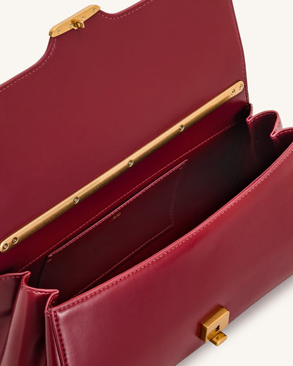 Eloise Shoulder Bag - Burgundy | JW PEI