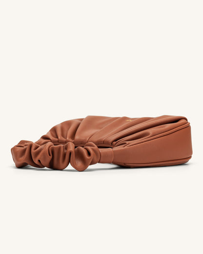 Gabbi Ruched Hobo Handbag - Nutella | JW PEI