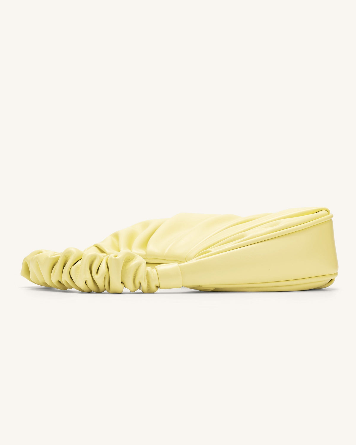 Gabbi Ruched Hobo Handbag - Light Yellow | JW PEI