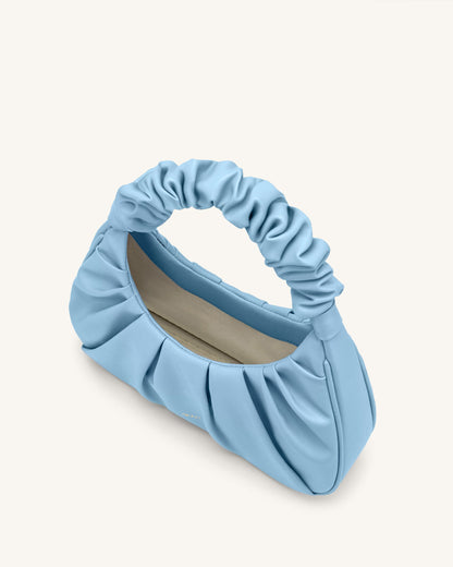 Gabbi Ruched Hobo Handbag -Ice | JW PEI