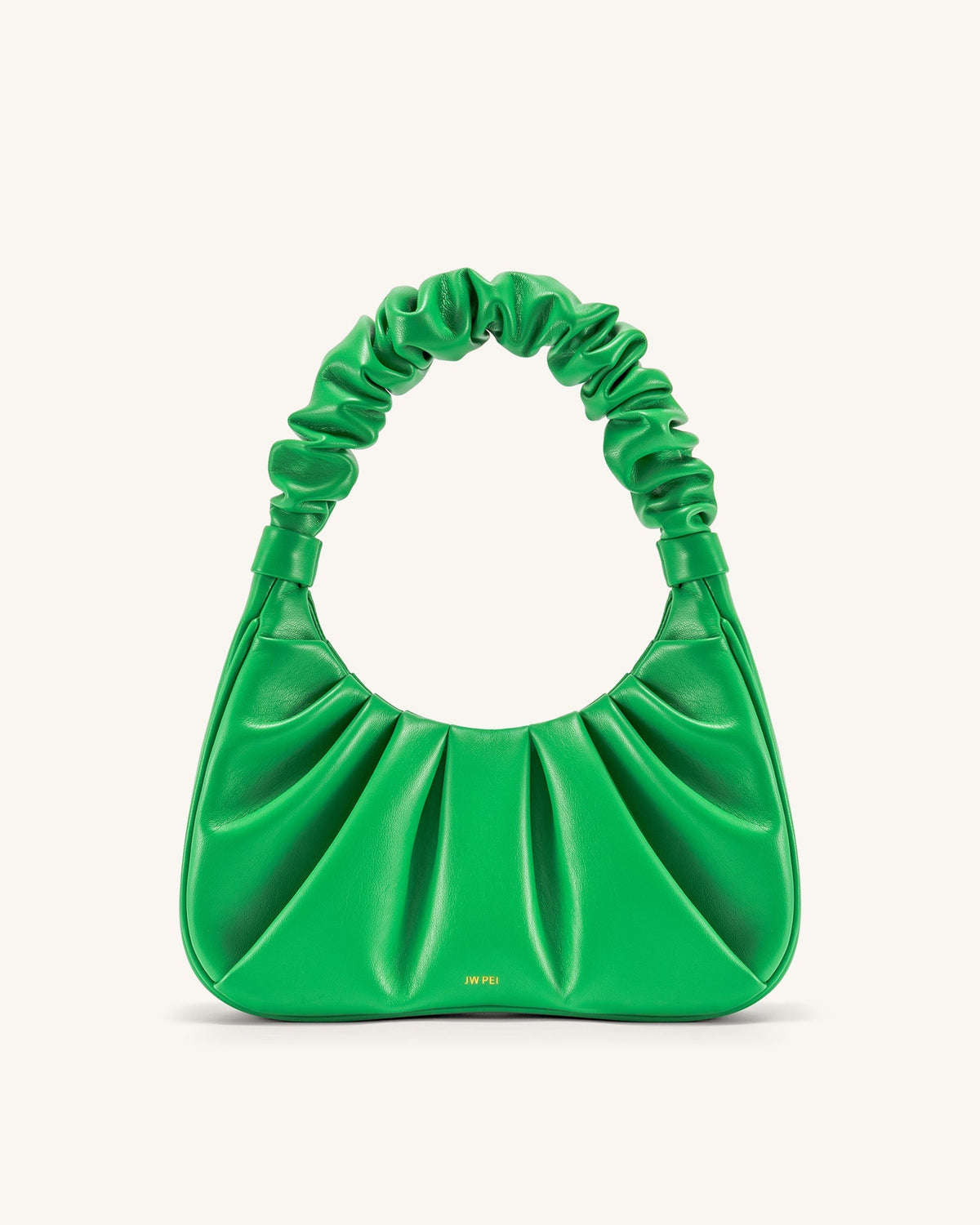 Gabbi Ruched Hobo Handbag - Grass Green | JW PEI