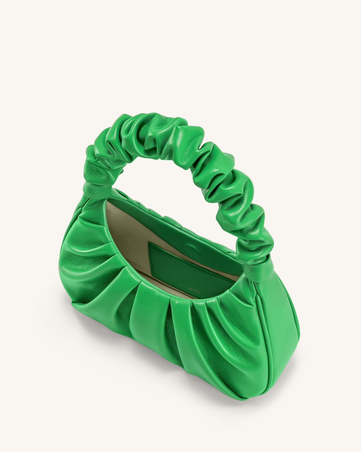 Gabbi Ruched Hobo Handbag - Grass Green | JW PEI