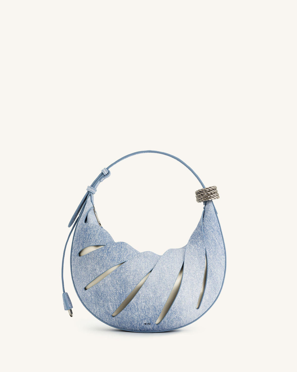 Jana Hollow Out Shoulder Bag - Blue | JW PEI