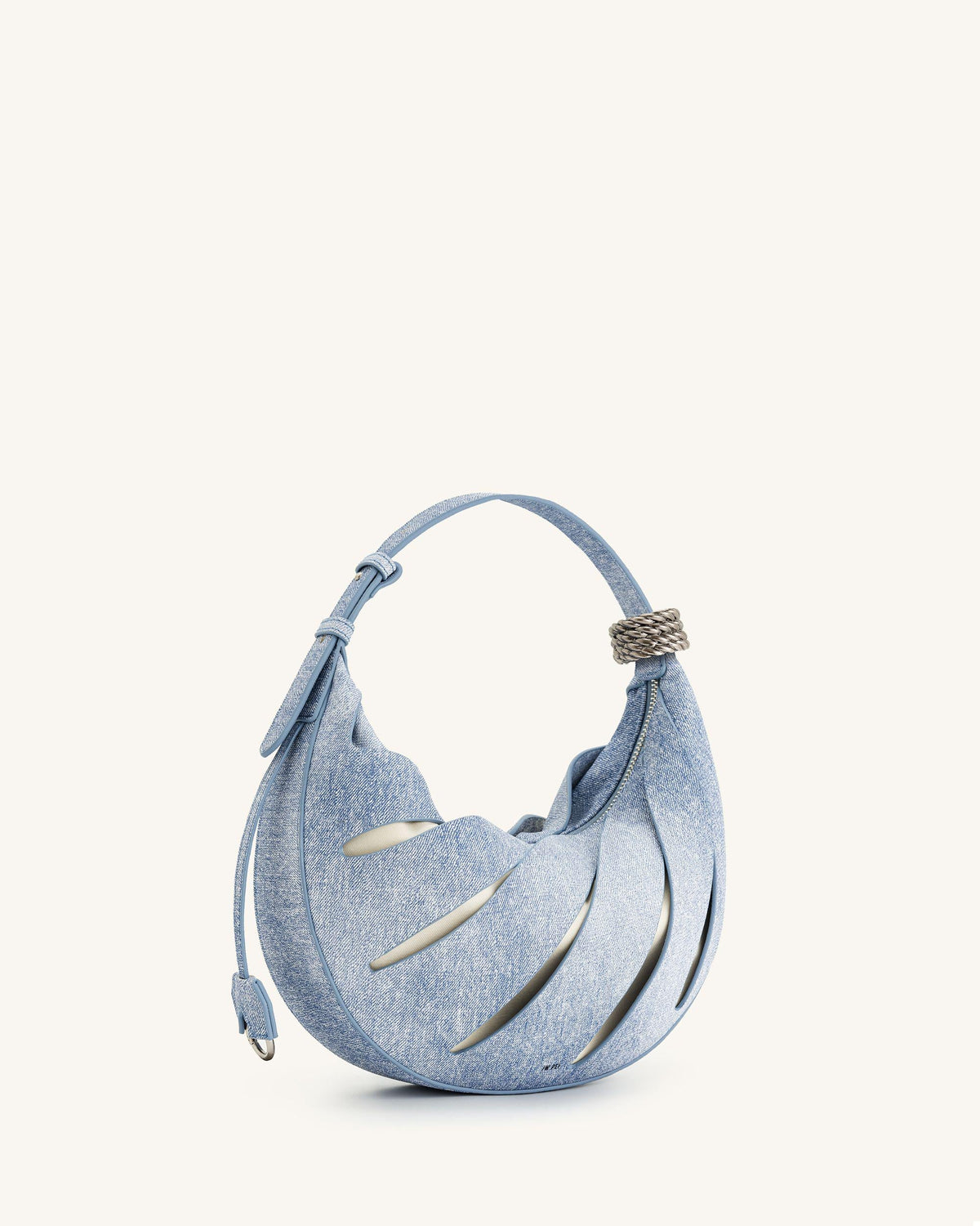 Jana Hollow Out Shoulder Bag - Blue | JW PEI