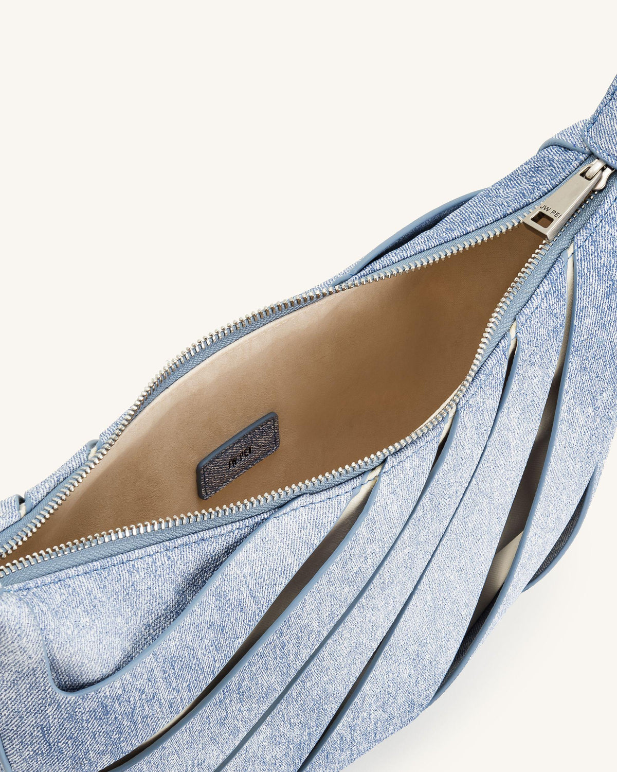 Jana Hollow Out Shoulder Bag - Blue | JW PEI
