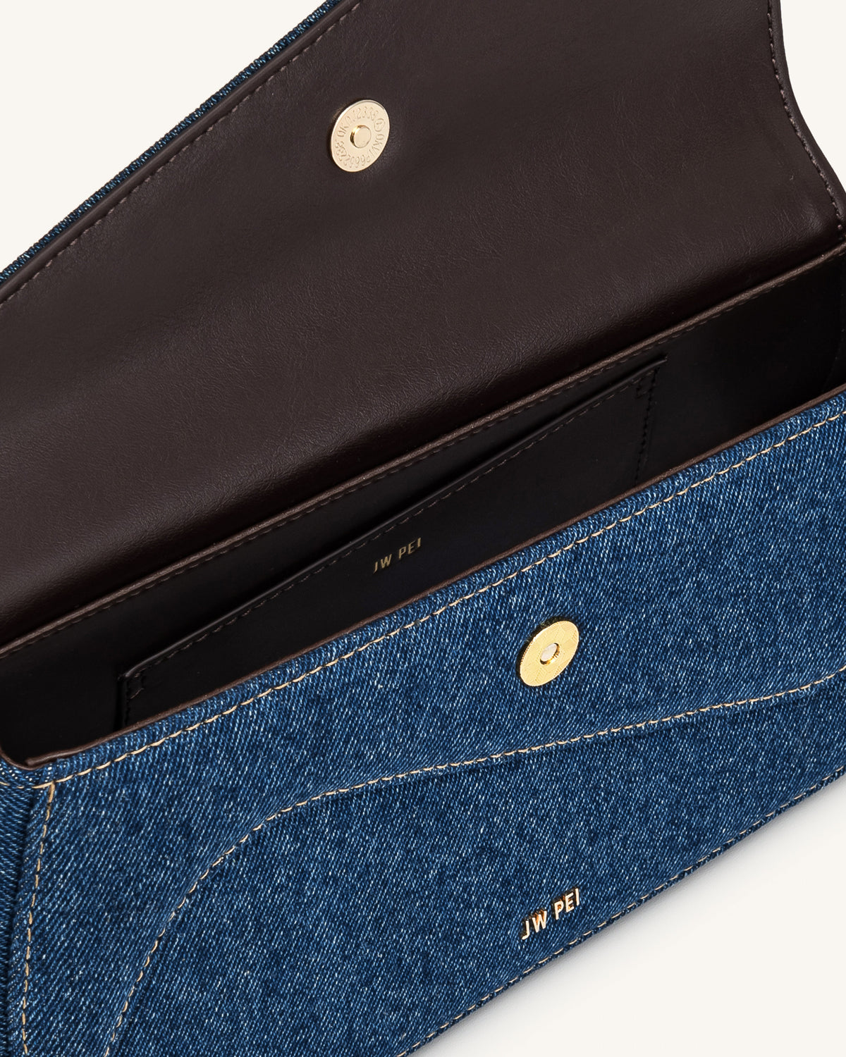 Addisyn Shoulder Bag - Blue Denim | JW PEI