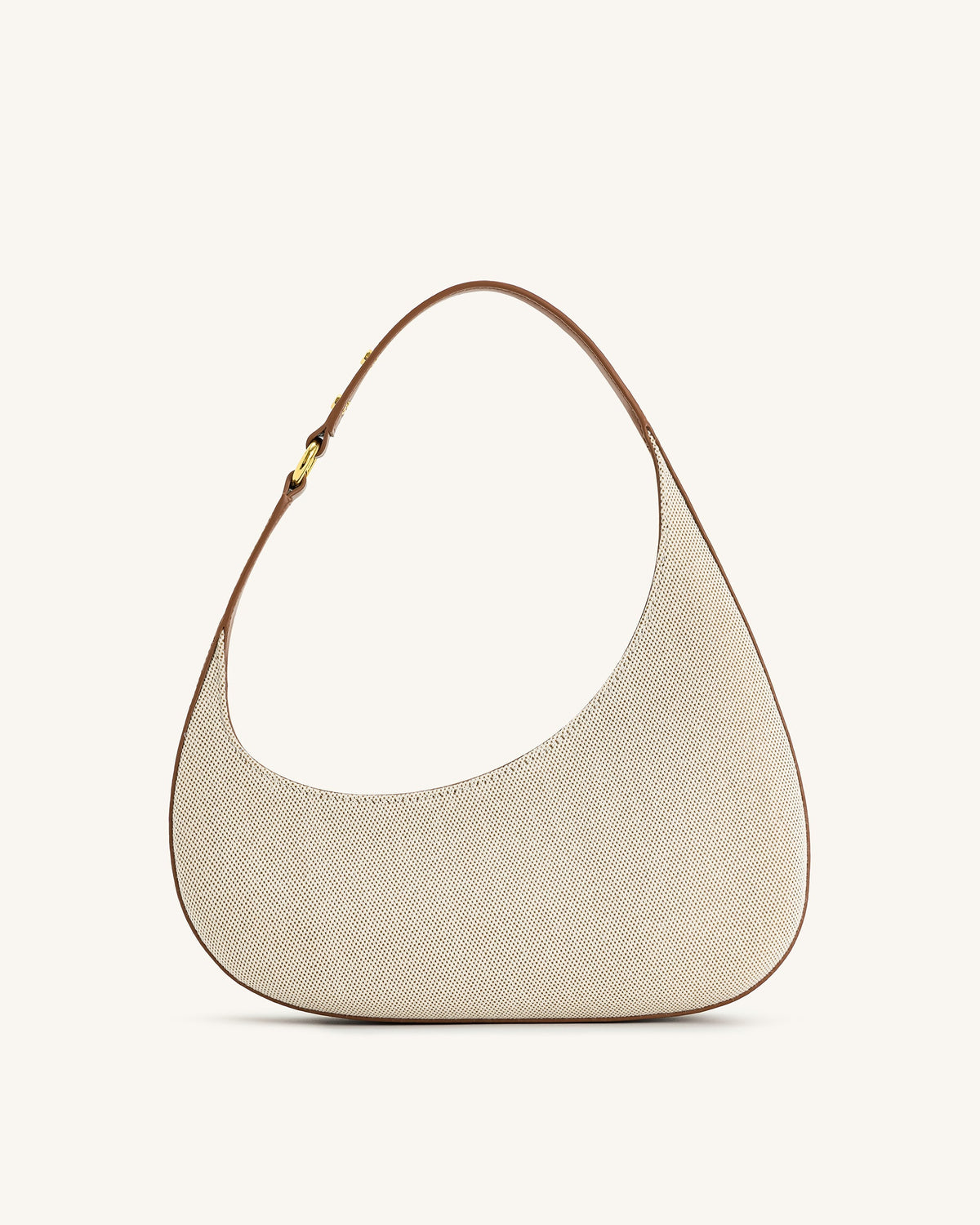 Harlee Shoulder Bag - Brown Canvas | JW PEI