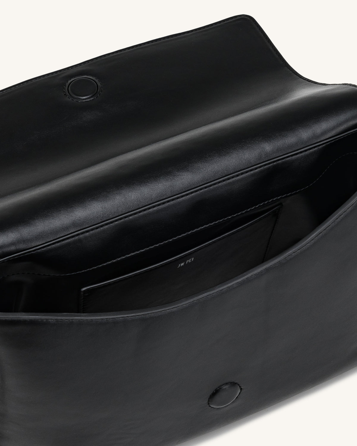 Isolde Flap Shoulder Bag - Black | JW PEI