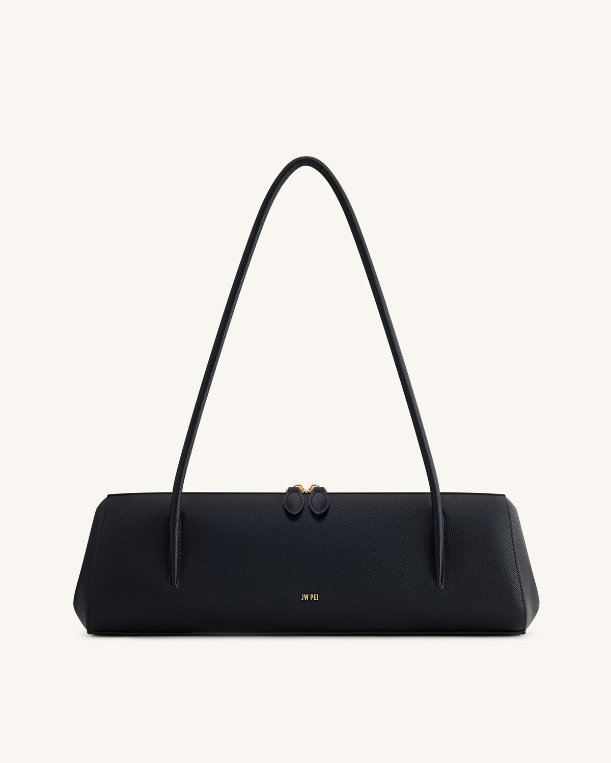 Nova Minimalist Shoulder Bag - Jet Black | JW PEI