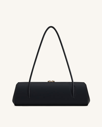 Nova Minimalist Shoulder Bag - Jet Black | JW PEI