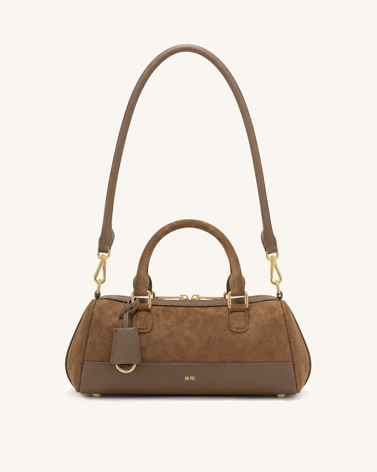 Josie Barrel Shoulder Bag - Brown | JW PEI