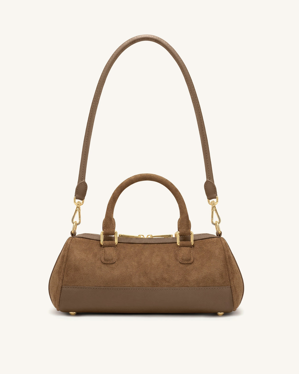 Josie Barrel Shoulder Bag - Brown | JW PEI