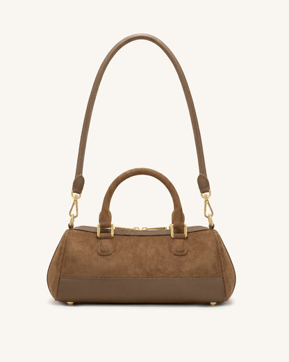 Josie Barrel Shoulder Bag - Brown | JW PEI
