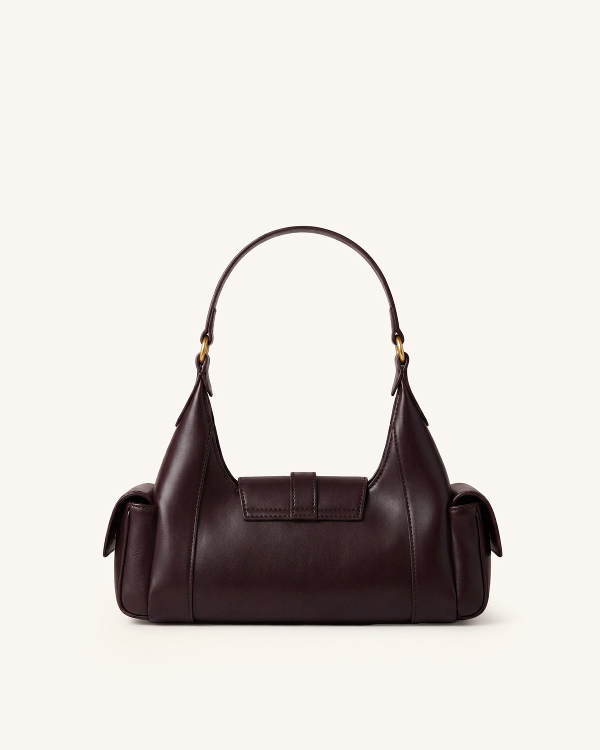 Estelle Pocket Shoulder Bag - Dark Brown | JW PEI