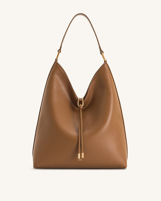Aria Shoulder Bag - Brown | JW PEI