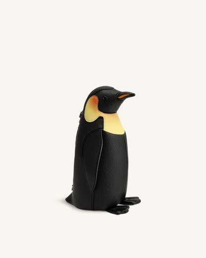 Pia Penguin Crossbody Bag - Black | JW PEI