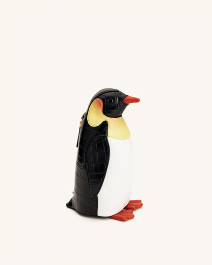 Pia Penguin Crossbody Bag - Black/White | JW PEI