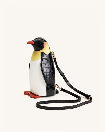 Pia Penguin Crossbody Bag - Black/White | JW PEI