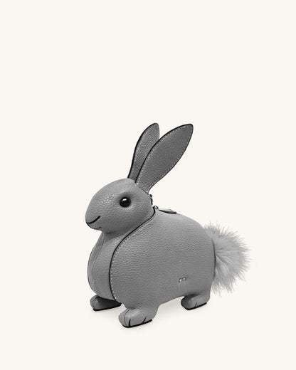 Alena Bunny Crossbody Bag - Grey | JW PEI