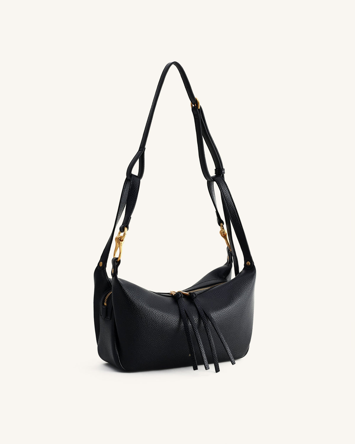 Selia Soft-Grain Crossbody Bag - Black | JW PEI