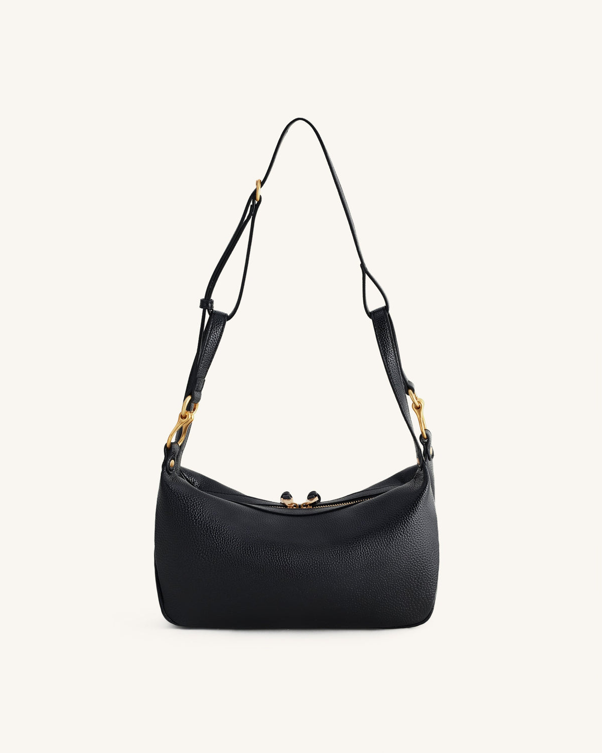 Selia Soft-Grain Crossbody Bag - Black | JW PEI