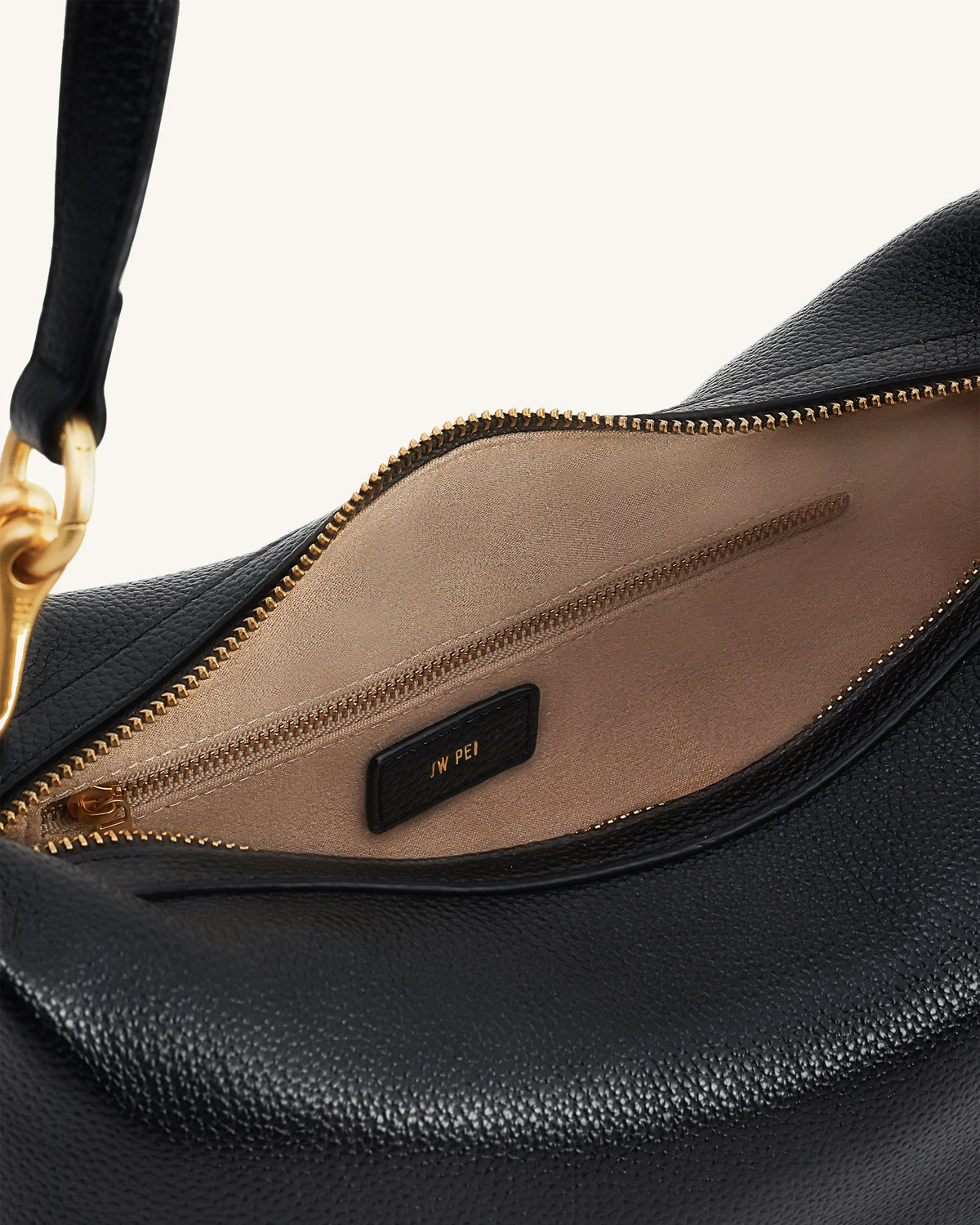 Selia Soft-Grain Crossbody Bag - Black | JW PEI