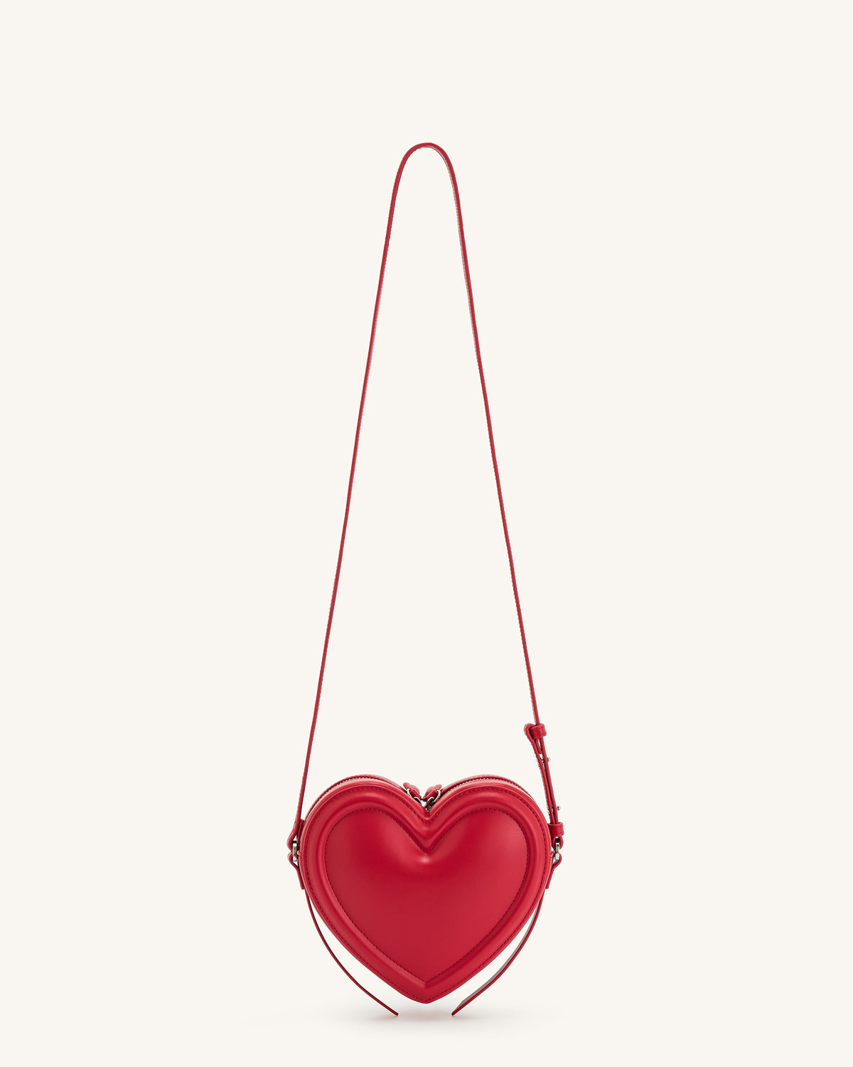Arlene Heart Shaped Bag - Magenta | JW PEI