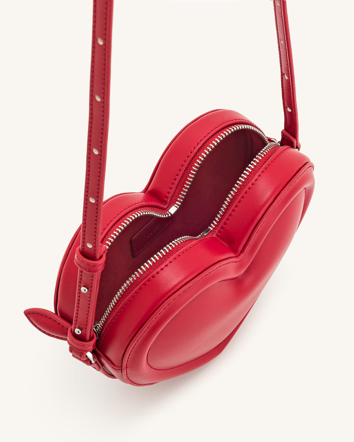 Arlene Heart Shaped Bag - Magenta | JW PEI
