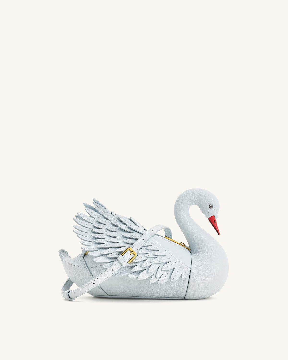 Alani Swan Shaped Crossbody Bag - Light Blue | JW PEI