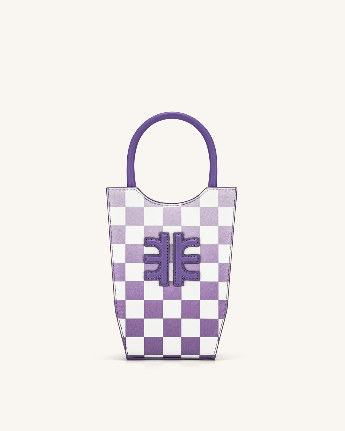 FEI Gradient Checkerboard Phone Bag - Purple | JW PEI