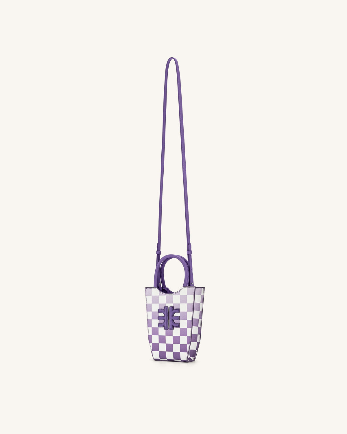 FEI Gradient Checkerboard Phone Bag - Purple | JW PEI
