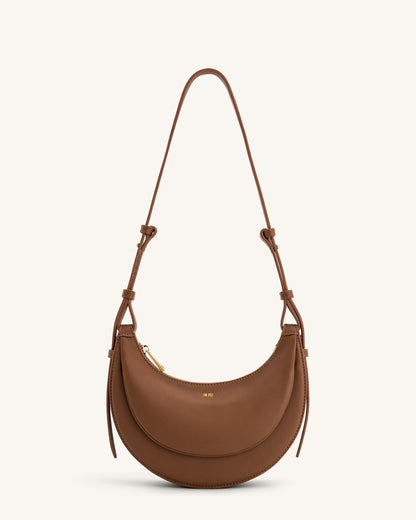 Sharon Crossbody Bag - Brown | JW PEI