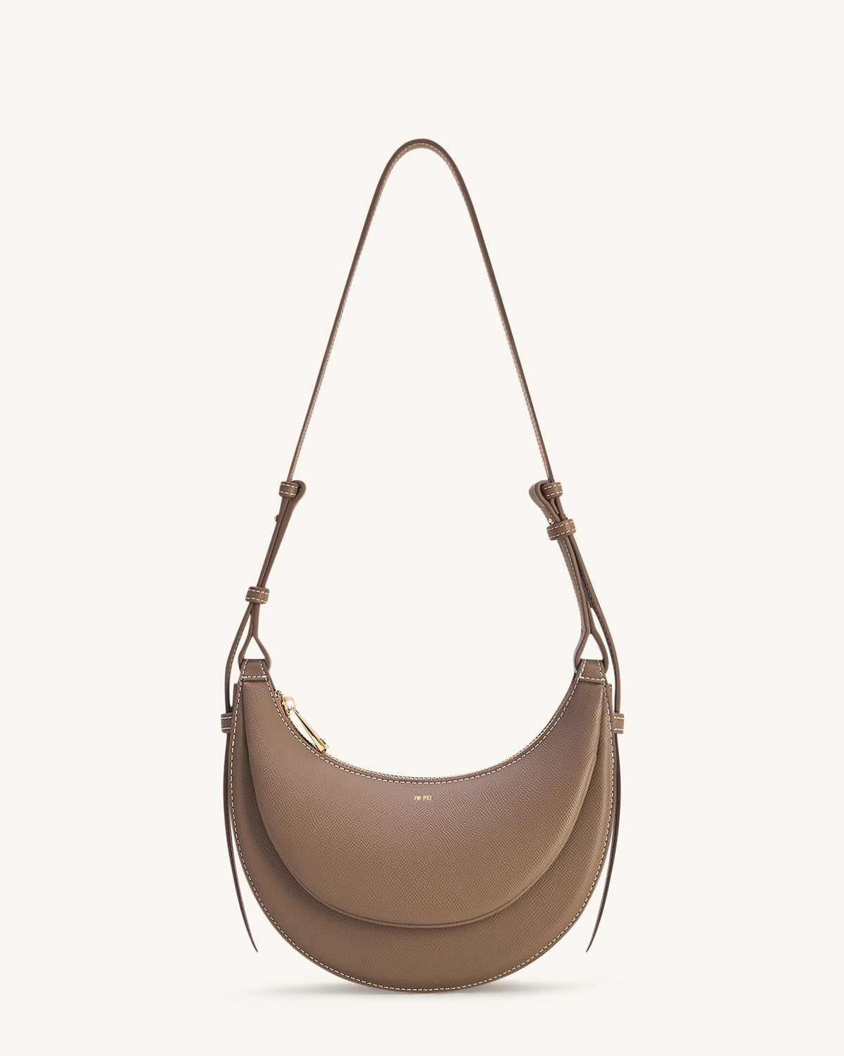 Sharon Crossbody Bag - Taupe | JW PEI