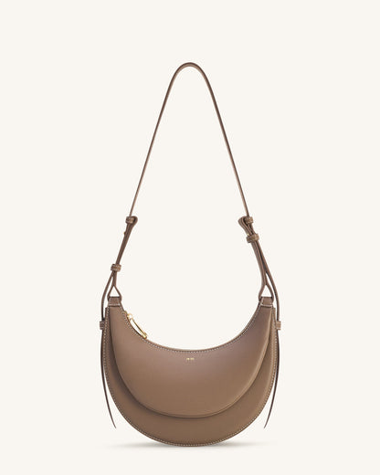Sharon Crossbody Bag - Taupe | JW PEI