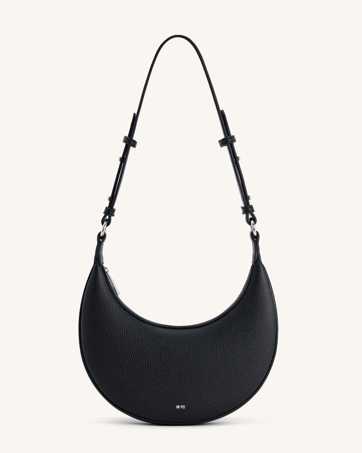 Carly Medium Shoulder Bag - Black | JW PEI