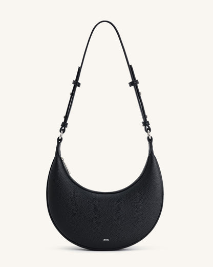 Carly Medium Shoulder Bag - Black | JW PEI