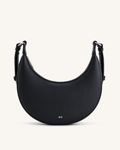 Carly Medium Shoulder Bag - Black | JW PEI