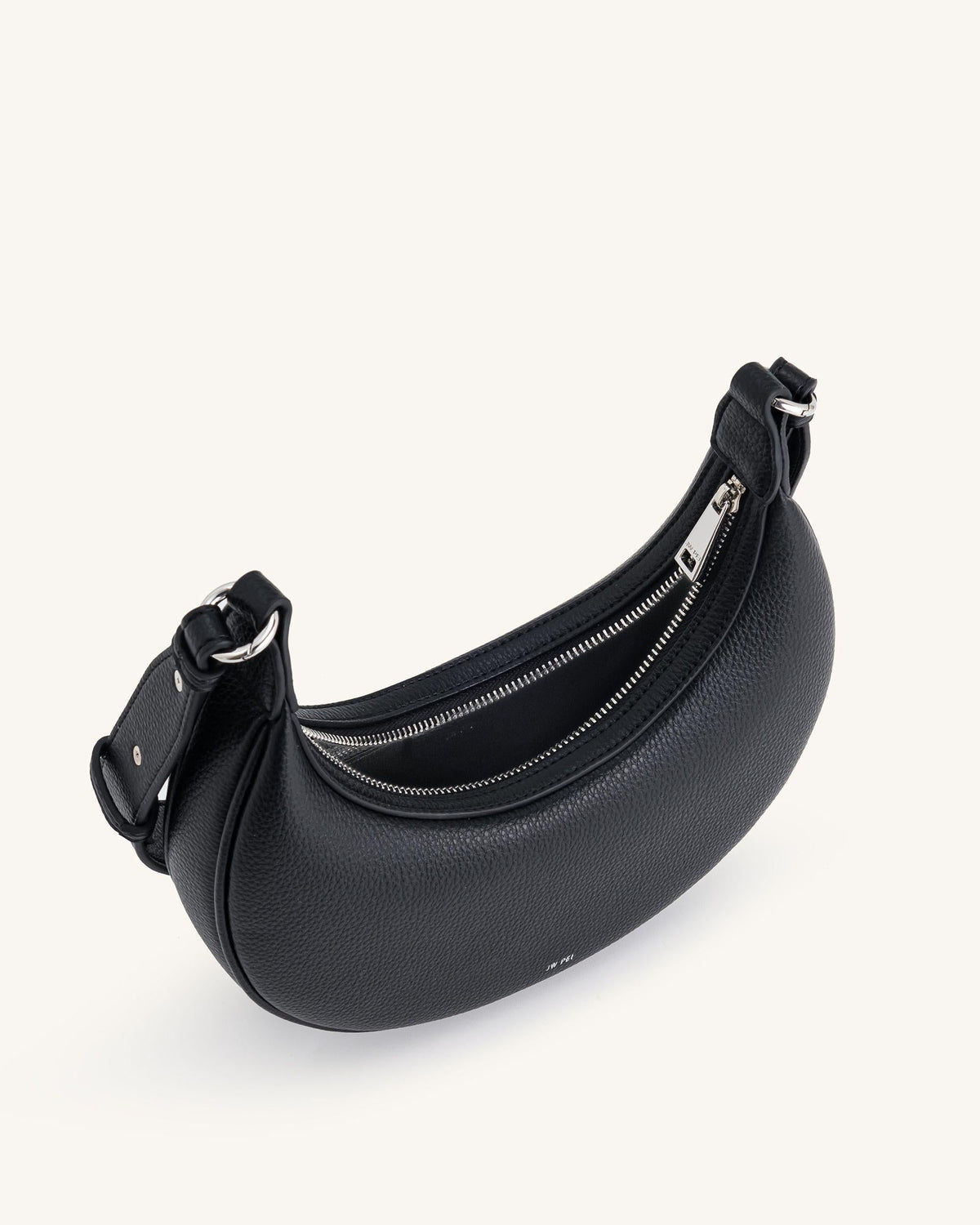 Carly Medium Shoulder Bag - Black | JW PEI