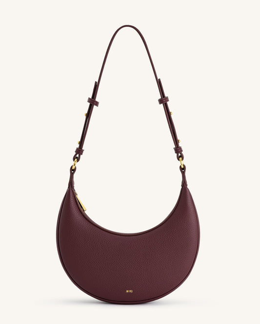 Carly Medium Shoulder Bag - Deep Claret | JW PEI
