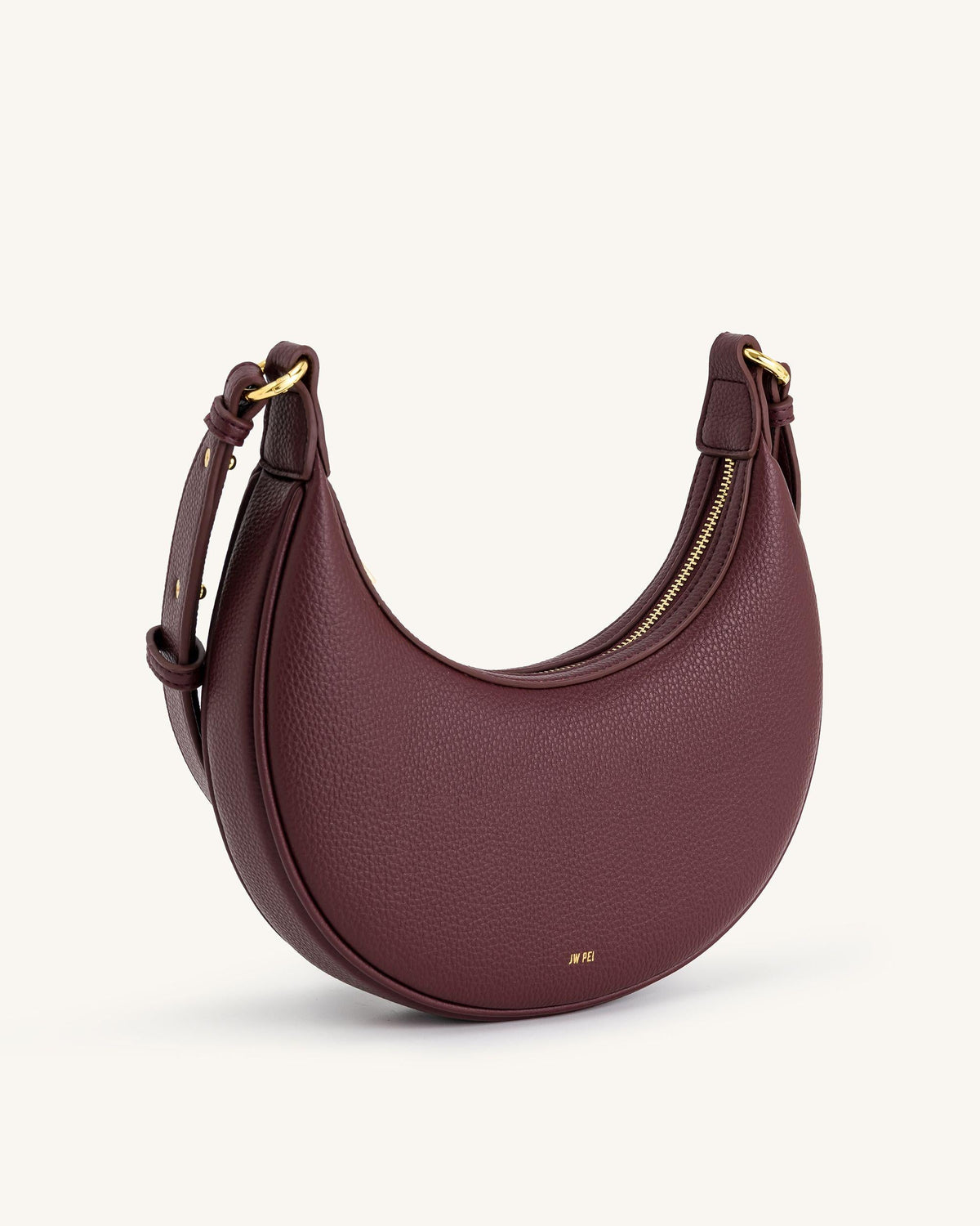 Carly Medium Shoulder Bag - Deep Claret | JW PEI