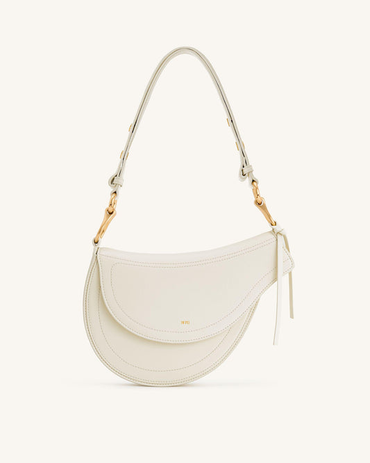 Ashlie Crossbody Bag - White | JW PEI