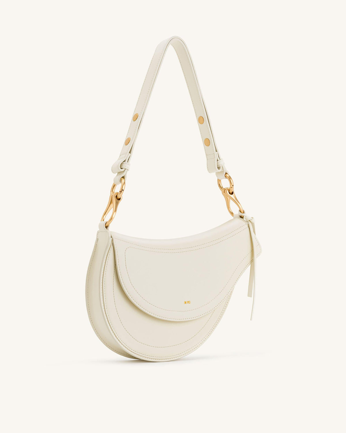 Ashlie Crossbody Bag - White | JW PEI