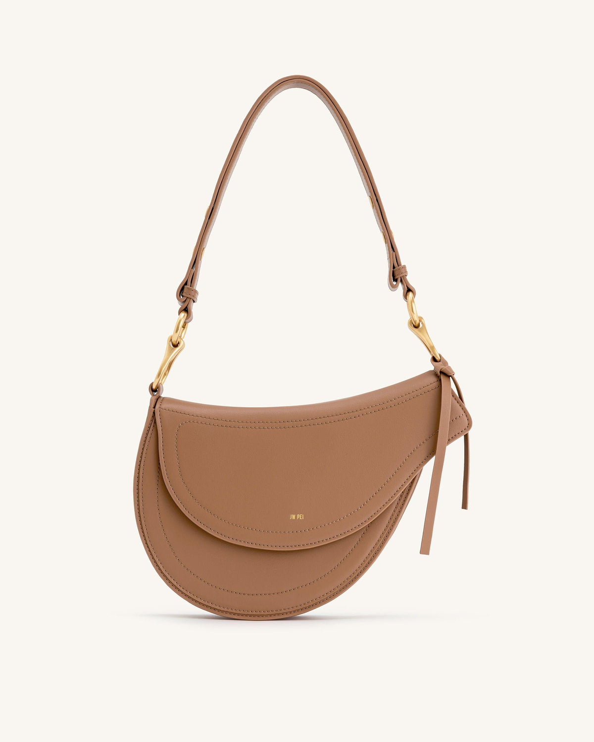 Ashlie Crossbody Bag - Brown | JW PEI