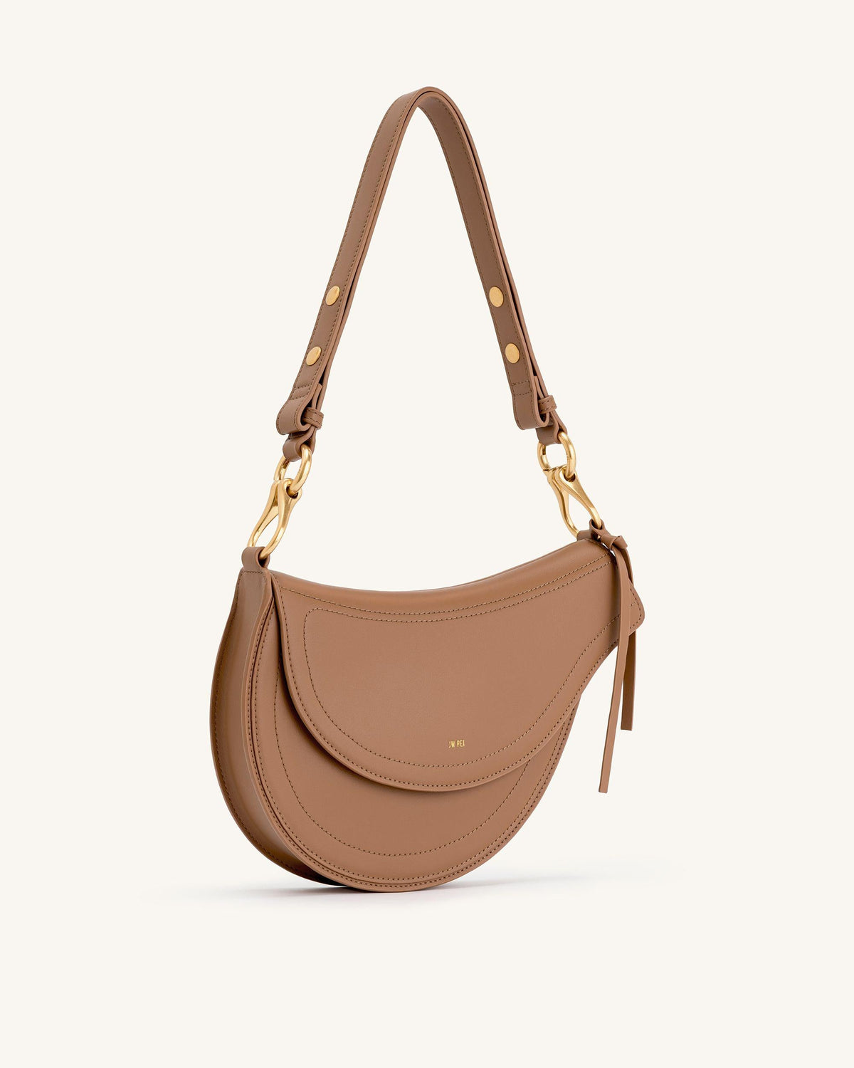 Ashlie Crossbody Bag - Brown | JW PEI