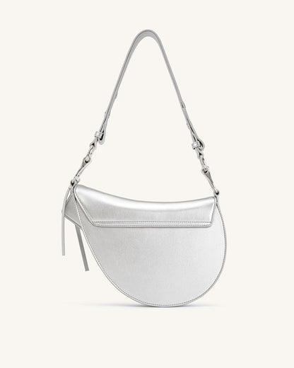 Ashlie Crossbody Bag - Silver | JW PEI