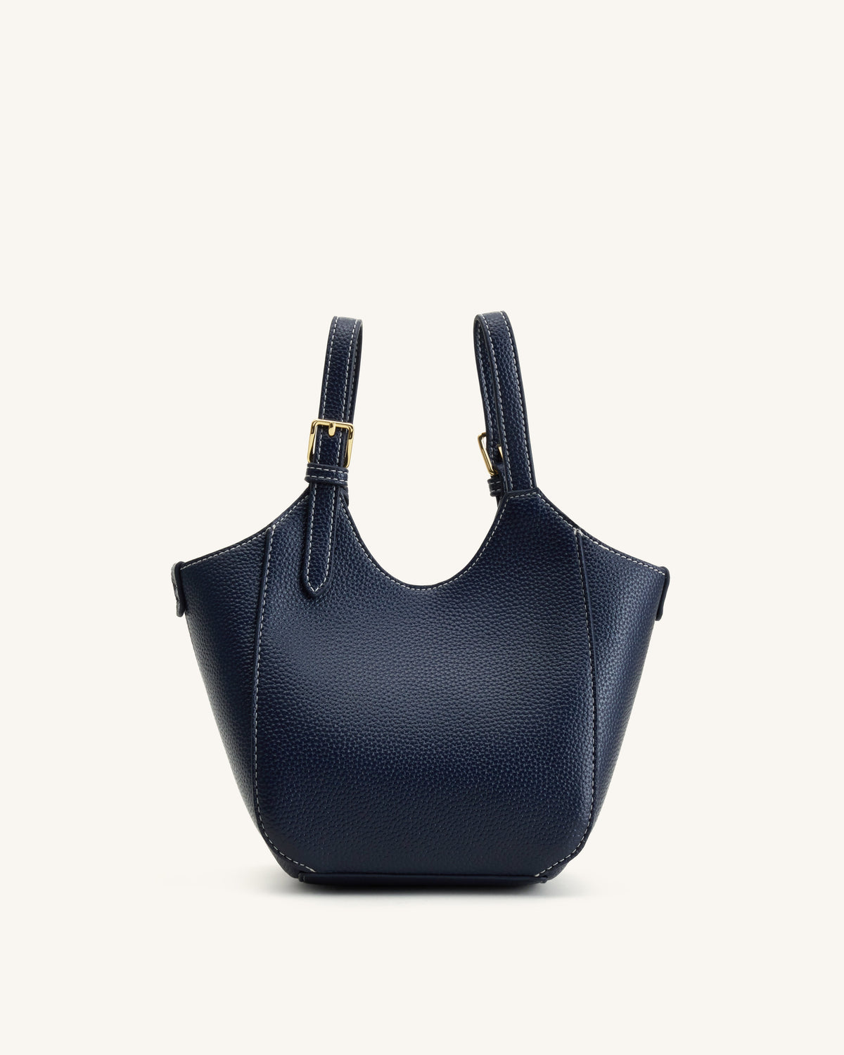 Ines Padlock Tote Bag - Navy | JW PEI