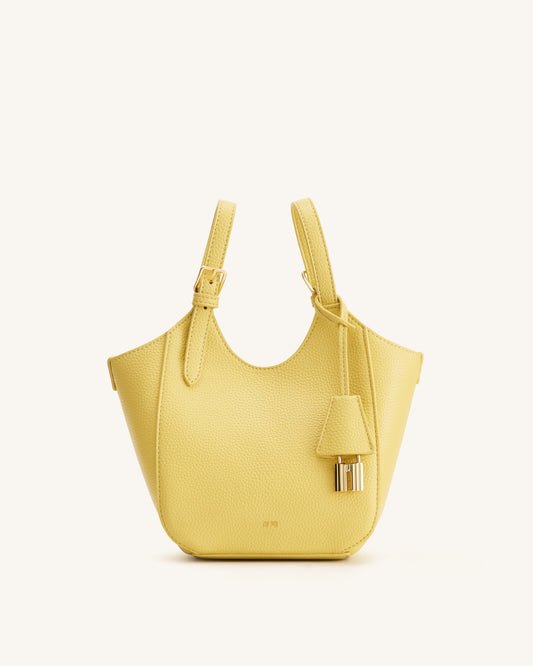 Ines Padlock Tote Bag - Yellow | JW PEI