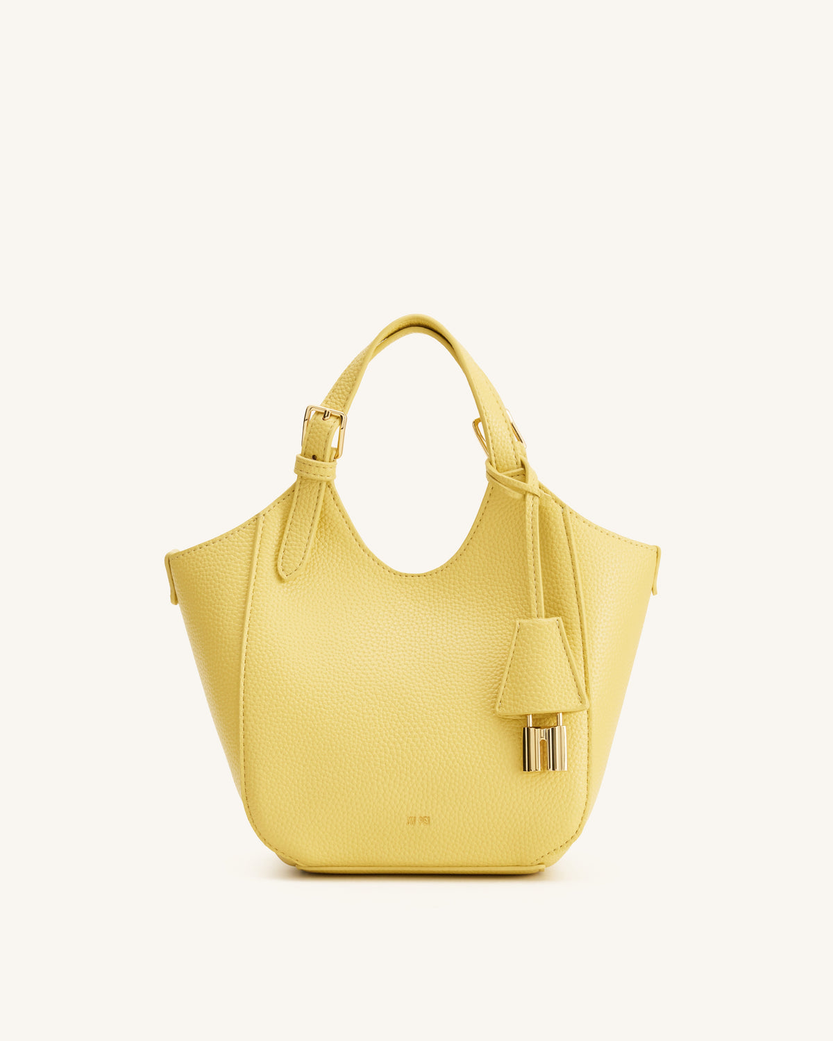 Ines Padlock Tote Bag - Yellow | JW PEI
