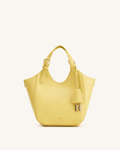Ines Padlock Tote Bag - Yellow | JW PEI